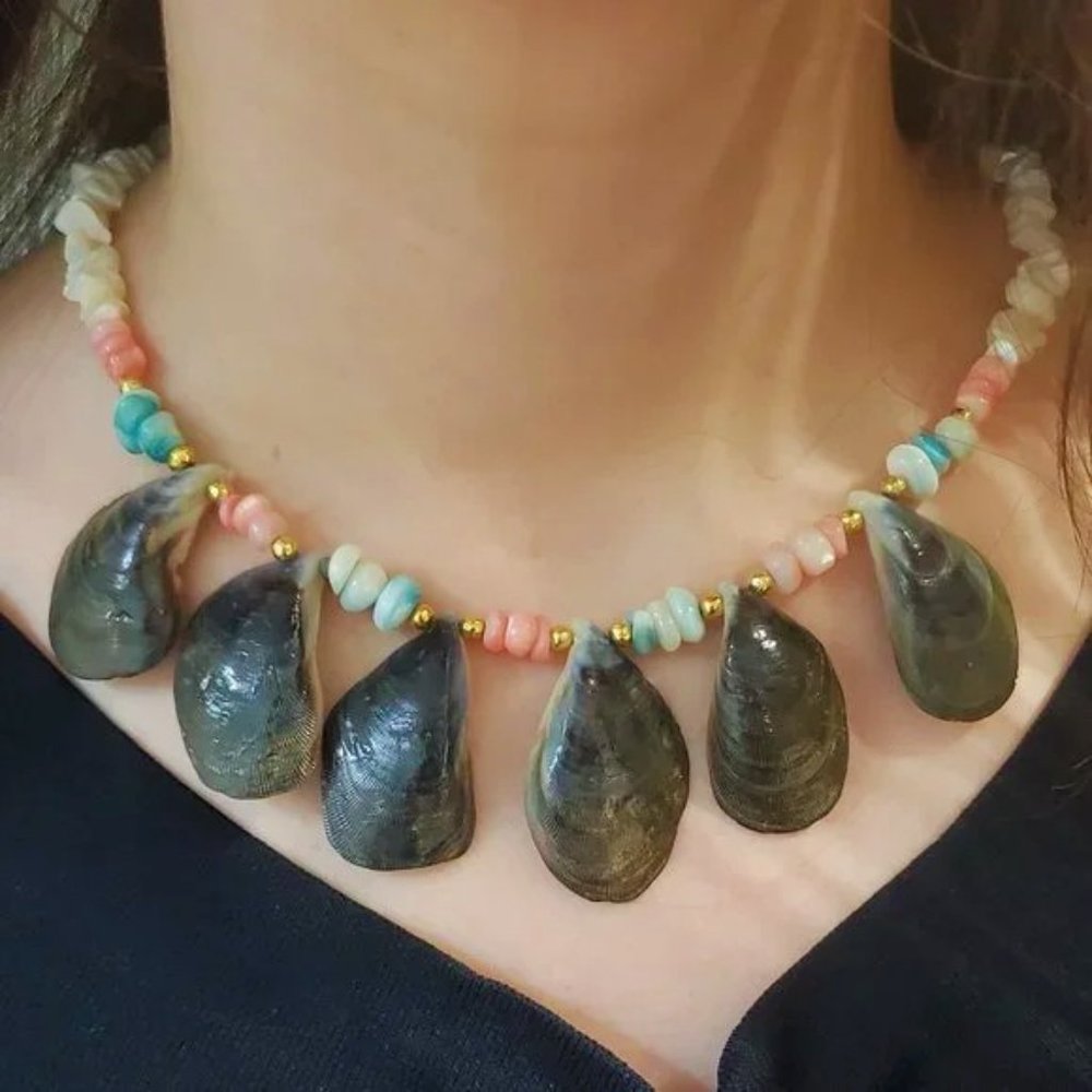Oyster Shell Neclace
